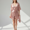 Rose Silk Pyjama Set