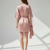 Rose Silk Pyjama Set