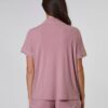 Pink Rib Short Pyjama Set
