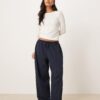Navy Pyjama Trouser Bottoms