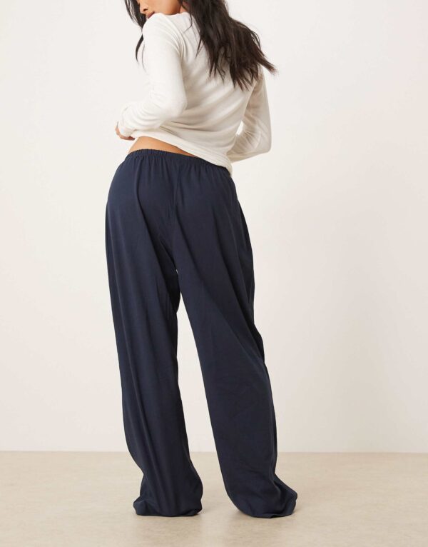 Navy Pyjama Trouser Bottoms