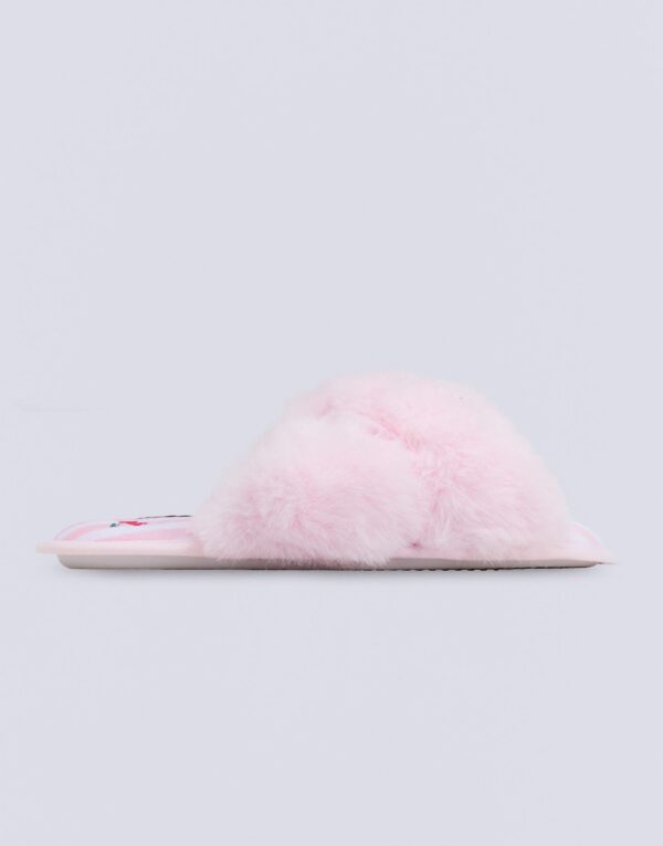 Cherry Embroidered Cross Slippers