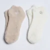 Bear & Bow Fluffy Socks