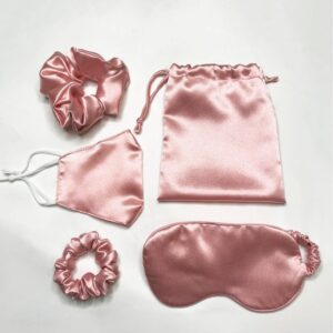 Red Silk Pyjama Set