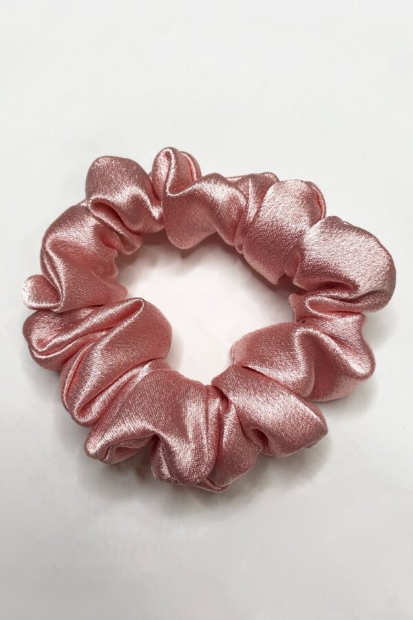 Pink Silk Blend Face & Eye Mask & Scrunchie Set