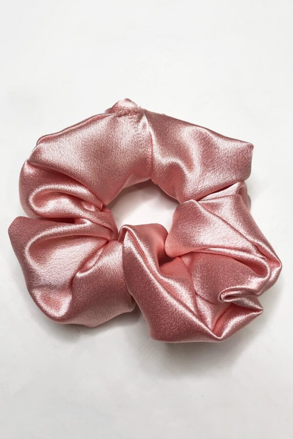 Pink Silk Blend Face & Eye Mask & Scrunchie Set