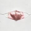 Pink Silk Blend Face & Eye Mask & Scrunchie Set